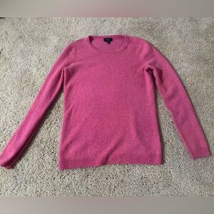 Pink 100% Cashmere Sweater